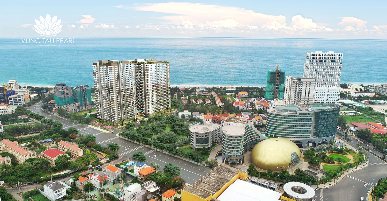 Hạ tầng Vũng Tàu – phối cảnh căn hộ Vũng Tàu Pearl Bãi Sau